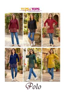 Tips & tops polo western short kurtis wholesale  - wholesale export